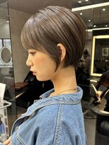 ロンドソレイユ 池袋(Lond soleil)&nbsp;ショート/ボブ/レイヤーカット/グレーベージュ/髪質改善[池袋]