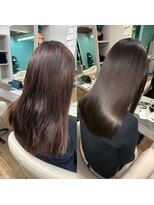 リーホリエ(Lee Horie) 【Gyo】髪質改善カラー×glossy brown