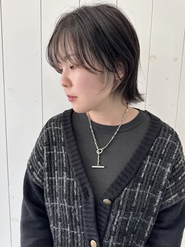 ハート(HART) レイヤーボブ×ホワイトインナー