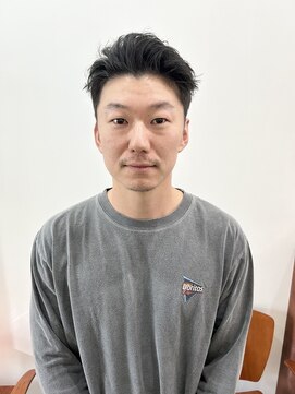 パープル 自由が丘(purple) フェザーパーマ/スパイキーショート/ブルーブラック/自由が丘