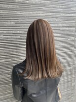 トテ(tote.)&nbsp;ハイライト/透明感ミルクティーベージュブラウン/白髪ぼかし