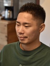 リム メンズヘア(LIM men's hair) 濡れ感スパイキーフェード【メンズカット/メンズヘア】