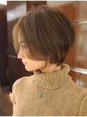 ショートボブ小顔カット大人ヘア髪質改善30代40代50代表参道青山