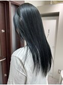 maal hair×ブルーブラック【広島・袋町】