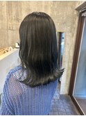 オリーブアッシュでトーンダウン★