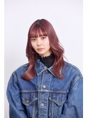 韓国風レイヤーカット 前髪カット ロングレイヤー髪質改善
