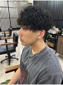 ツイストスパイラルツイスパメンズマッシュメンズパーマ【大和】