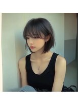 ヘアーメイク コラソン(hair make corazon)&nbsp;【コラソン】インナー　ブリーチ　カラー艶髪スタイル01