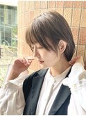 明るめショートボブ