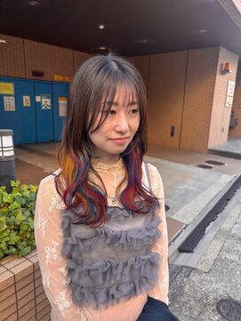 ミニム ヘアー(minim hair) 大人上品なユニコーンカラー
