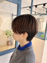 ラソニシカサイ(Lazo nishikasai)&nbsp;センターパート系ハンサムショート