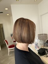 ラシェンテ みのおキューズモール(La Sente) 10代20代30代40代オススメスタイル小顔マニッシュボブ