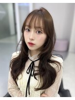 ジーナリア(Xena ria)&nbsp;《Kaho》韓国ヘア　レイヤーカット　ブリーチ無しカラー