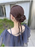 カチモリヘアアレンジ