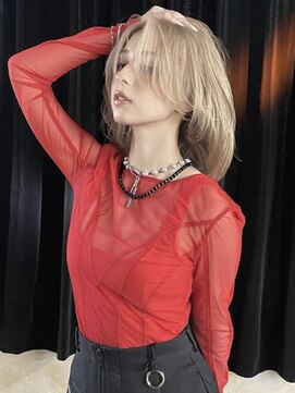 ラキング ギンザ トウキョウ(LAKING GINZA) くびれヘア/アプリコットオレンジ/夏/ハイライトカラー[銀座駅]