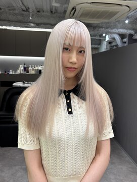 ロテ 名古屋 名駅店(Lote.) ミディアムヘア/デザインカラー/フェイスフレーミング/名古屋