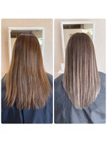 アミ(Ammi)&nbsp;20代30代40代50代/シークレット3Dハイライト/セミロングレイヤー