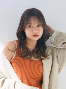 エトル バイ コムマティス 恵比寿駅前店(etre by comme Matisse) 小顔カット×透明感カラー[恵比寿駅/髪質改善/オリーブグレー]