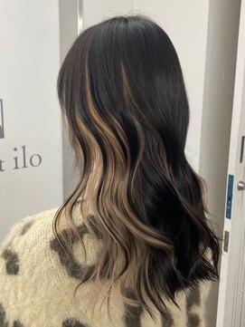 ジエクト アイロ(The Ect ilo) インナーカラー/デザインカラー/細めハイライト