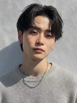 フォト イケブクロ(foto IKEBUKURO)&nbsp;メンズ/men's/メンズカット/センターパート/ニュアンスパーマ