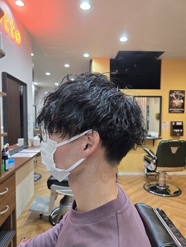 ゆるめのツイストスパイラル