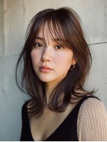 アンドレイ 表参道(andrey) 着物ヘア/大人ガーリー/ダークアッシュ/似合わせカット/表参道