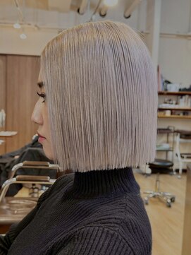 ブリッツ レボ(BLITZ-REVO) 着物ヘア/大人ガーリー/ダークアッシュ/似合わせカット/柏駅