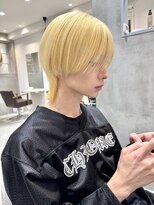 ロテ(LOTE.)&nbsp;着物ヘア/ダークアッシュ/ミディアムレイヤーカット/一宮