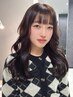 前髪生え癖矯正!クロスパーマ¥8000