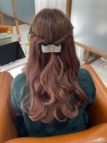 ジーナ 西新(Zina) シンプルねじりスタイル!