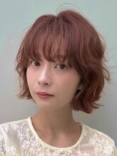 ディフィーノ 赤坂(DIFINO)&nbsp;顔まわりレイヤーボブ/ボブパーマ/コテ巻き風パーマ