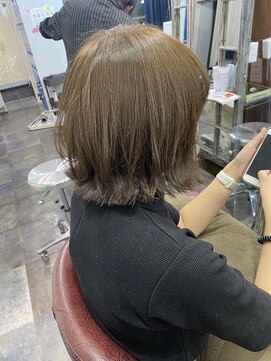 ヘアリゾート エーアイ 浅草ROX店(hair resort Ai) ミルクティーブロンド/ワンホンレイヤー[浅草]