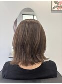 白髪があっても透明感カラー♪