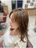 ベージュ系ハイライト