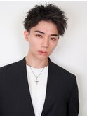 【La fith】短髪マッシュ×メンズカット×アップバング