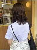 〈浅草 半個室〉ボブパーマ×オリーブブラウン