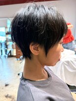 ナチュラル ヘアーデザイニング(Natural hair designing) 大人の美人ショートボブ/後頭部の丸みで横顔美人/ふんわりトップ