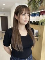 チオ(Chio)&nbsp;【富山】アッシュベージュサラツヤなめらかストレート