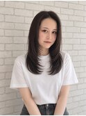 韓国風レイヤーカット