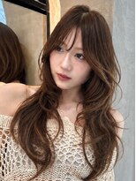 ロンドエニカ 大宮(Lond enika)&nbsp;ミルクティーピンクベージュ/ハッシュカット/ワンホンレイヤー