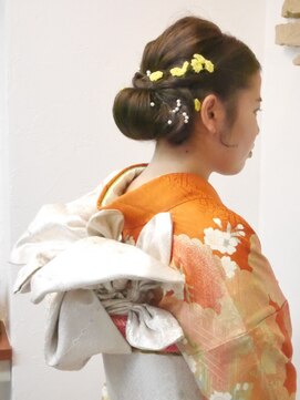 美容室 エイム(ame) 和装アップスタイル