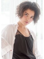 アズーア ヘアーアンドスパ(azure hair&spa)&nbsp;前下がり　ボサかわスタイル