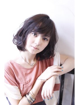 ブーケ(BOUQUET) 「BOUQUET」西川麻衣子 暗髪 美肌シースルーボブ