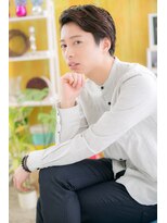 ヘアアンドビューティー ミック(Hair & Beauty miq)&nbsp;アップバングで男前ショートb(miq阿佐ヶ谷)