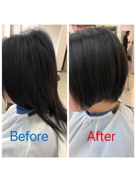 ヘア プロデュース ファム(Hair Produce Fam) 半熟ストレート