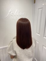 フェリーチェ(felice)&nbsp;ピンクブラウン×ケラチントリートメント