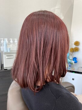 シークレットベースエヌ(Secret Base N) 大人かわいいピンクブラウンボブ＿20代人気