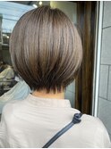 透明感!ショートボブスタイル!
