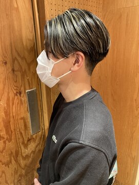 エイトウラワ 浦和店(EIGHT urawa) 【EIGHT浦和】メンズホワイトハイライト　貞方style