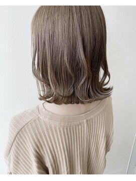 ヘアー ドルチェ(hair Dolce) 柔らかベージュボブ